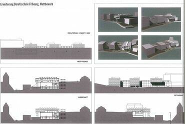 Fribourgi iskola bővítése, tervpályázat (Wydler, 22.)