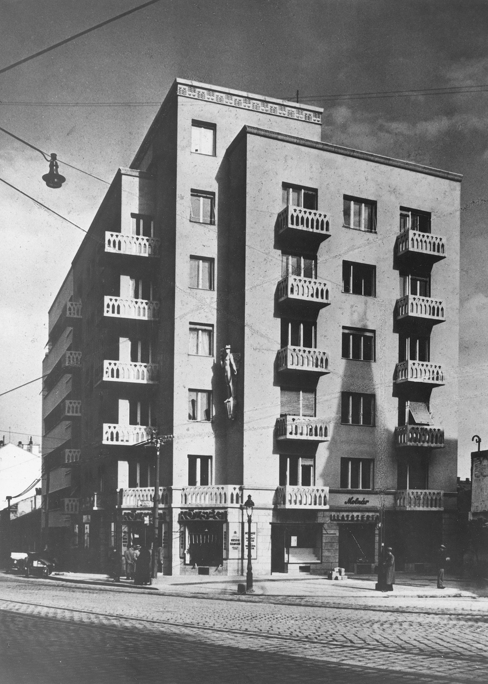 Budapest, Bem József utca 24. és Fő utca 37/c, 1940 körül, tervező: ifj. Gregersen Hugó (BTK MI)