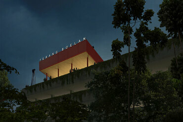 Terang Boelan szabadtéri, ideiglenes mozi / Jakarta, Indonézia – építész: Csutoras & Liando – látványterv: Matthew Aditya