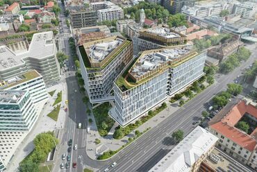 H2Offices – Koncepcióterv: Arrow – Generáltervező: STUDIO IN-EX – Forrás: SKANSKA