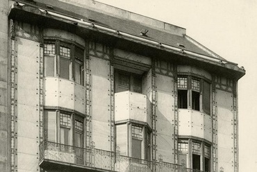 Budapest, Szervita tér 2. 1912 körül, tervező: Jónás Dávid és Zsigmond (FSZEK Budapest Gyűjtemény)