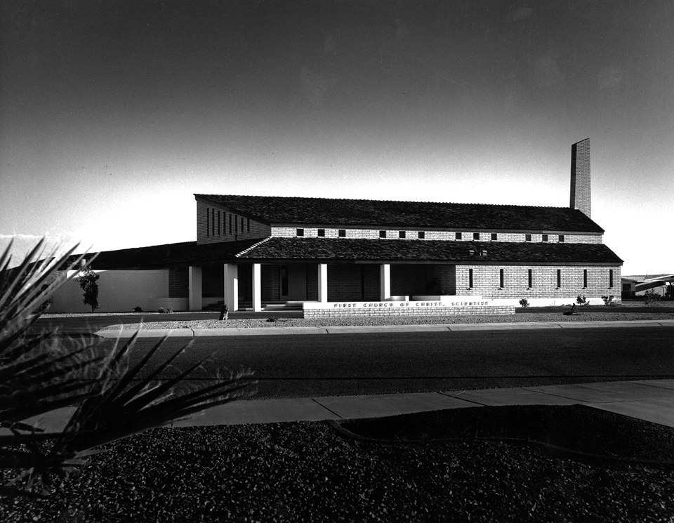 Sun City Christian Science Church, Sun City, AZ, 1967. 