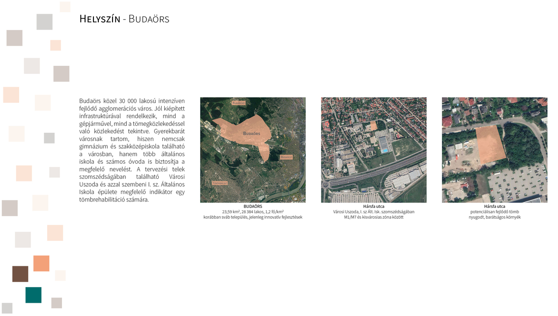 Hársfa Ház: Fejlesztőközpont Budaörson, Módi Mariann diplomaterve