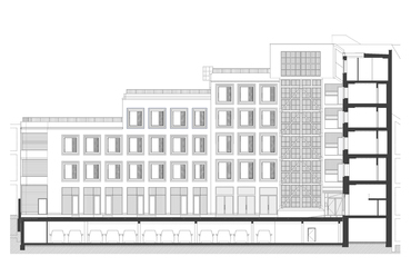 Turányi Bence, T2.a Építésziroda: IN Budapest diákapartmanok. 