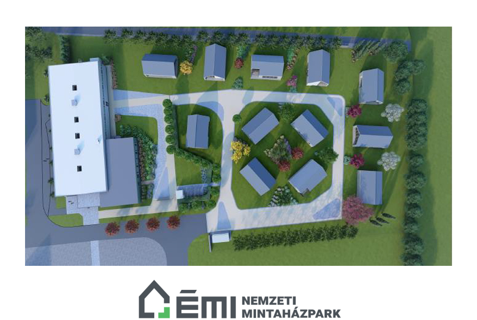 Új támogatási program az ÉMI Nemzeti Mintaházpark és Látogatóközpontban megépíthető családi lakóépületek megvalósításához