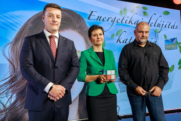 Év homlokzata 2021 Energetikai felújítás kategória győztese: Alpin Szig és Szerkezet Kft. Fotó: Baumit