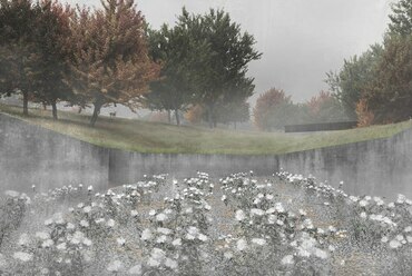 Az Archikon terve a Recski Nemzeti Emlékpark pályázatán – rózsák medre