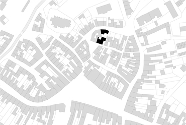 Atelier 111 Architekti: Kozina House, Trhové Sviny, Csehország. Helyszínrajz