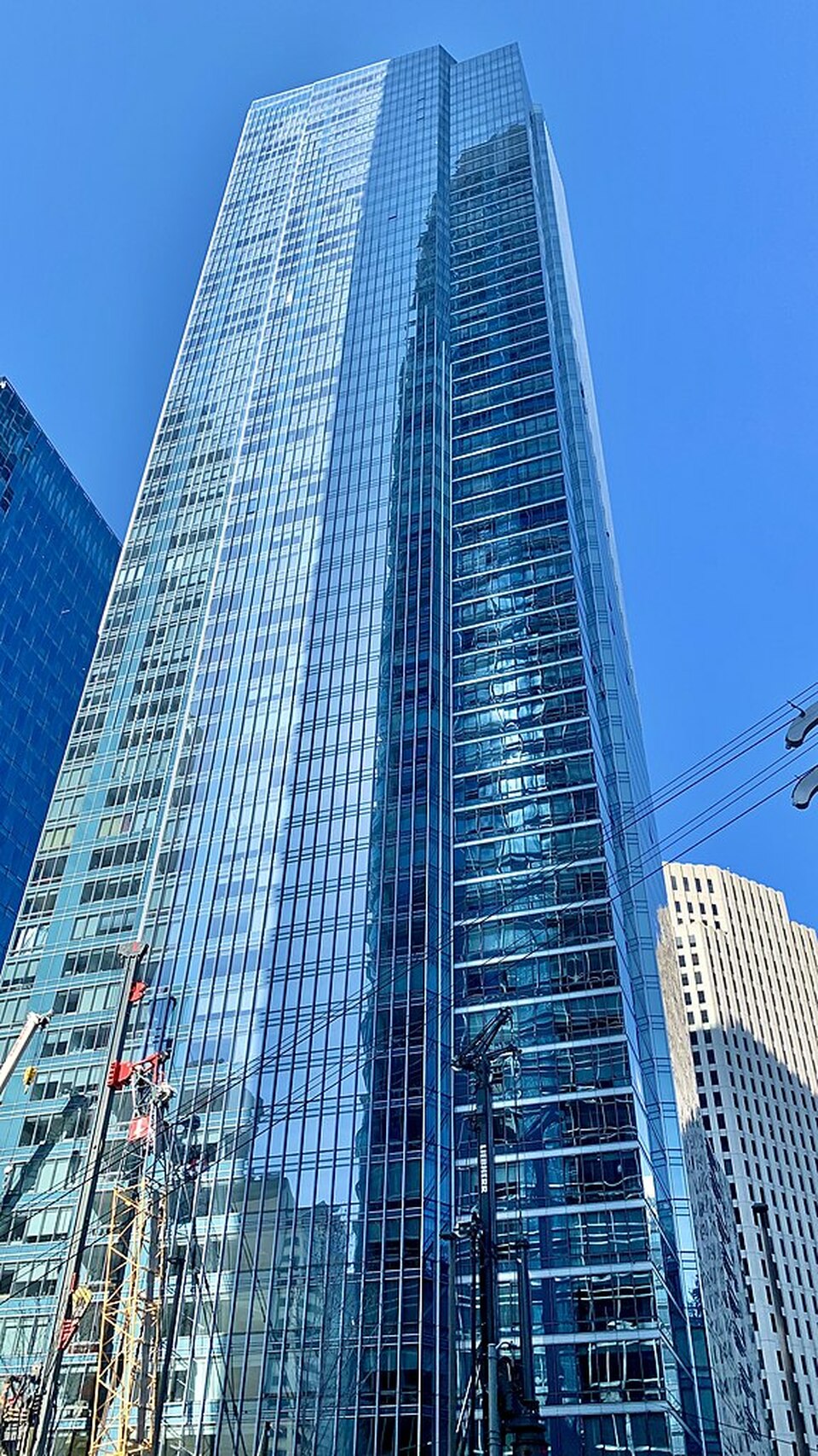 Millennium Tower, San Francisco, Amerikai Egyesült Államok. Forrás: Wikimedia Commons