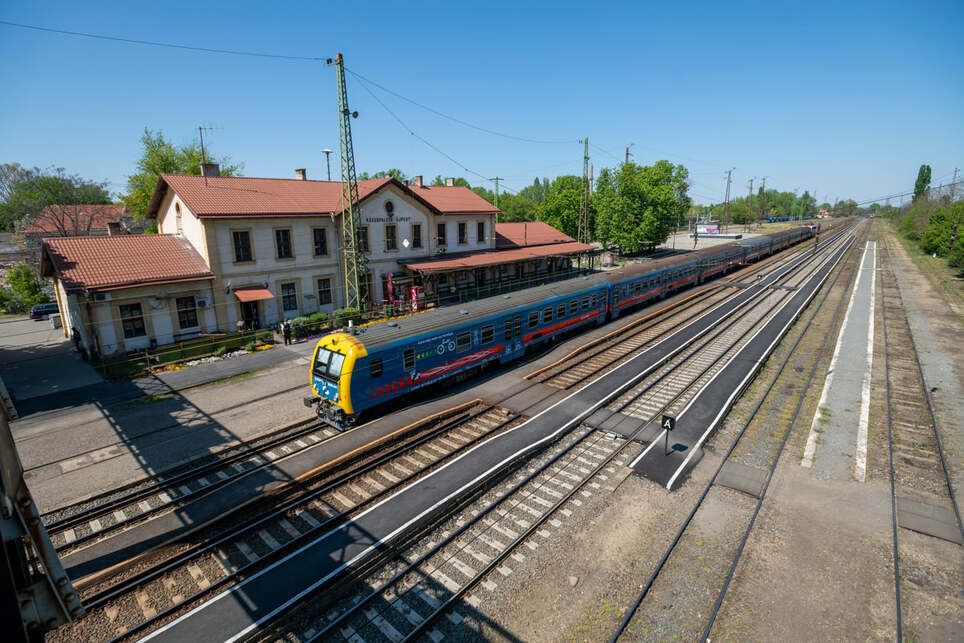 A Rákospalota-Újpest vasútállomás jelenlegi állapota. Forrás: Vitézy Dávid Facebook 