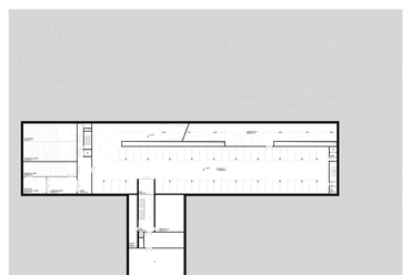 Az Építészet Ligete – -2. emeleti alaprajz  – Tervező: Hetedik Műterem