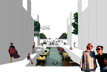 Chioggia vízparti fejlesztésének ötletpályázata, 2010 – tervezők: Rudy Davi, Román László