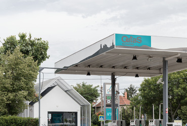 Benzinkút kezelőépület, Budaörs, 2017-2018 – tervező: Intramuros – fotó: Danyi Balázs