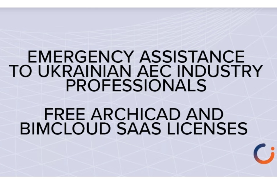 A Graphisoft szakmai támogatást nyújt az ukrán AEC szakembereknek