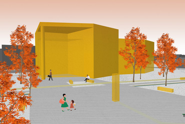 Sziget a szigeten – Szigetszentmiklós új városközpont ötletpályázat – tervező: Opinion Builders