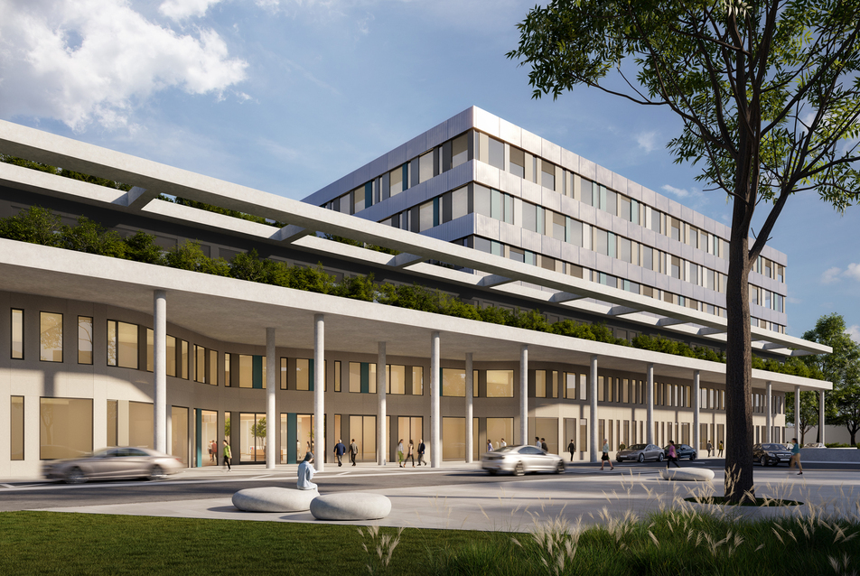 A Healing Spaces terve Mannheim új egyetemi klinikája számára