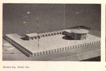 Medvedt László: Balatoni kikötő – mester: Károlyi Antal. Forrás: Magyar Építőművészet, 1955, 1-2. szám. | Arcanum Digitális Tudománytár