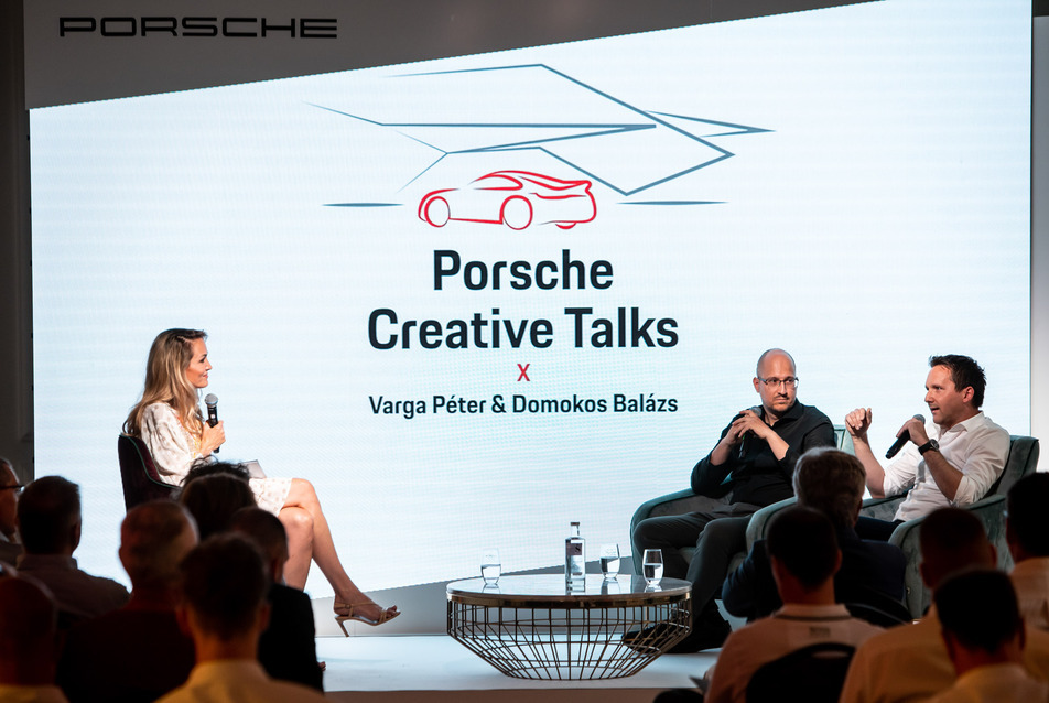 Porsche Creative Talks – beszélgetés Varga Péterrel, a Porsche vezető külső formatervezőjével és Domokos Balázs nemzetközileg elismert építésszel