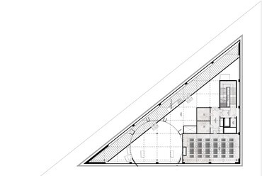 Debrecen Learning Center – belsőépítészet: Bényei István, Halmos Sarolta – III. emelet alaprajz