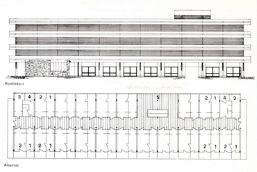 III. ciklus – Böjthe Tamás – Balatonlellei SZOT szálló (MÉ 1960, 4. szám)