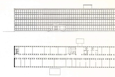 III. ciklus – Südi Ernő – Villamos állomásszerelő vállalat irodaépülete, Budaörs (MÉ 1960, 4. szám)