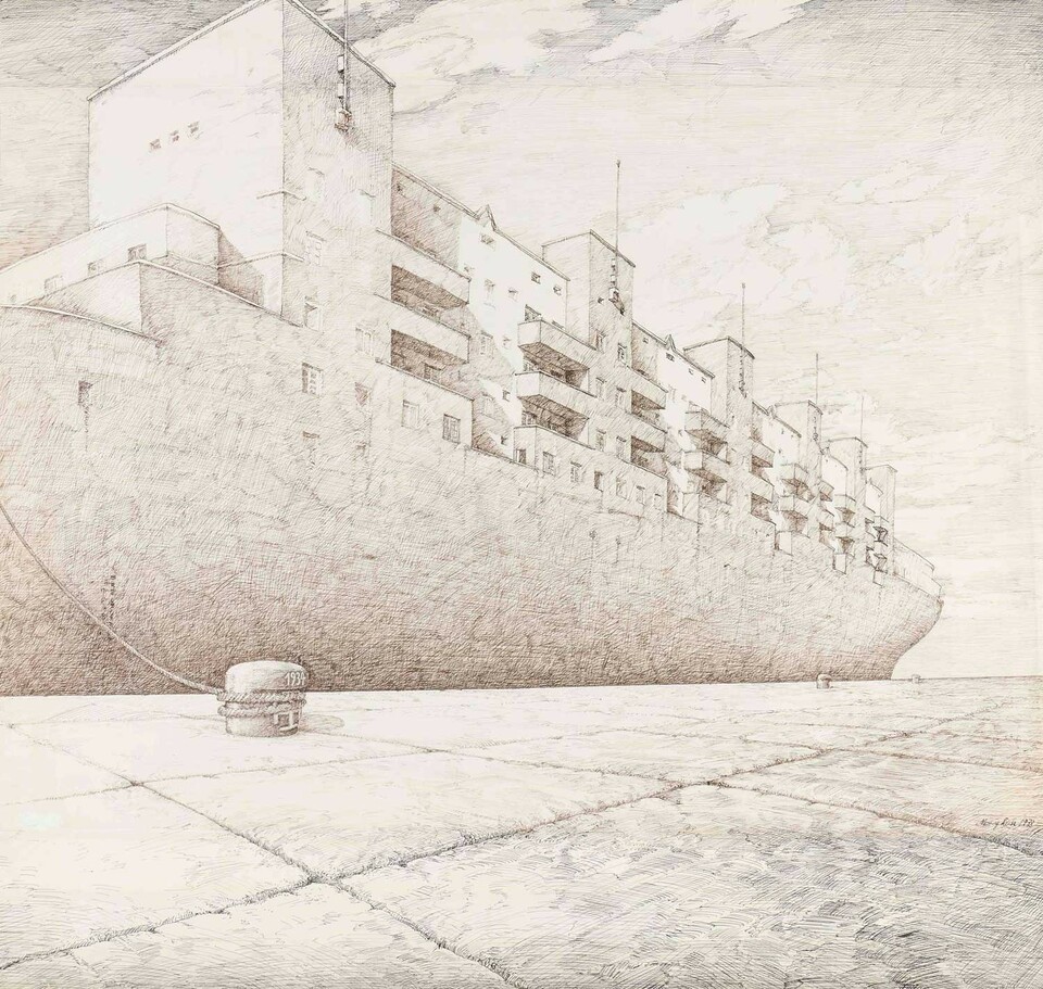 Missing Link, Das Flaggschiff [A zászlóshajó], 1978 © MAK