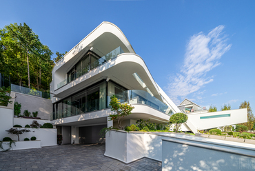 Konzol-villa a hegyoldalban, Budapest, Tervező: Rosta S. Csaba, Belsőépítész: Istvándi Bea, Fotó: Hlinka Zsolt