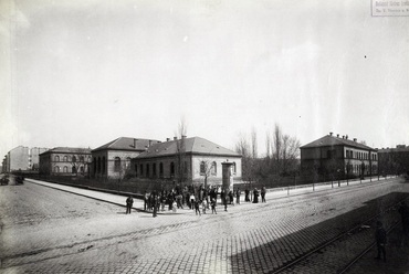 A Magyar Királyi Állatorvosi Tanintézet, azaz a mai Állatorvostudományi Egyetem épületei egy 1890 után készült felvételen. Forrás: Fortepan / Budapest Főváros Levéltára / Klösz György fényképei