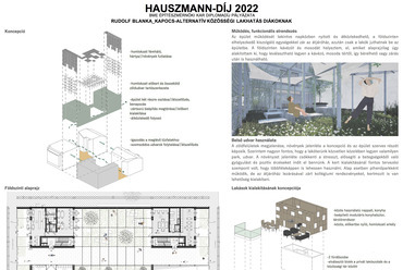 Rudolf Blank Ivett tablója - 2022-es Hauszmann-díj