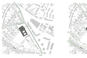 A váci Madách Imre Művelődési Központ ötletpályázatának kiemelt megvételben részesült terve – tervezők: Chen Ming Rong, Soós Zsófia, Szolga Kata, Gellár Jakab, Szunter Tibor