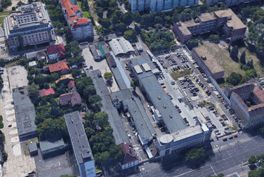 A Váci úti tömb, ahol az iroda- és lakóberuházást tervezik megvalósítani. Fotó: Google Maps	