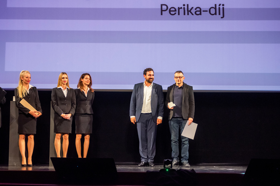 Perika-díj – Lakner Antal – laudáló: Szentpéteri Márton – díjátadó: dr. Pásztor János / Építészfórum – fotó: Építészfórum