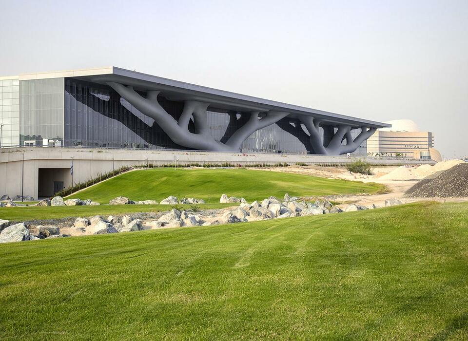 A QNCC Katarban, Forrás: pritzkerprize.com