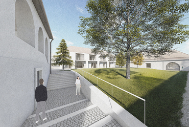 Új Pincészet és Apartmanház terve, Tállya – tervező: Marp