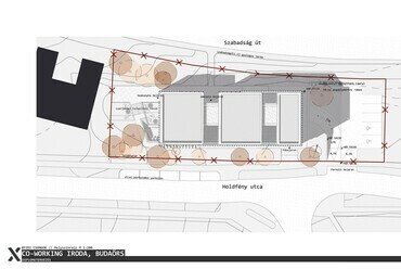 Co-working iroda, Budaörs – Nyiri Csongor diplomamunkája