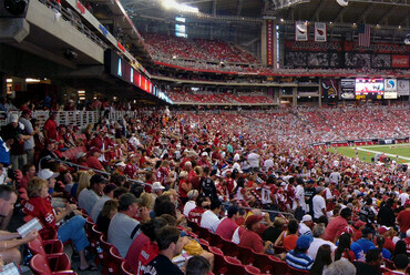 Panorámakép - Peter Eisenman & Populous: State Farm Stadion. Forrás: Creative Commons