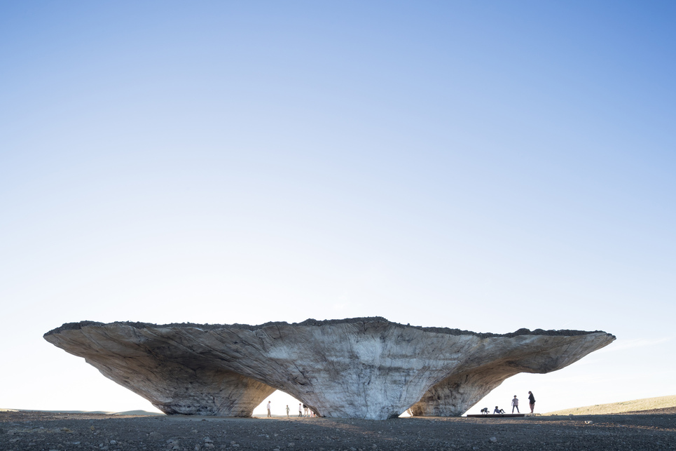 STRUCTURES OF LANDSCAPE (DOMO), TIPPET RISE ART CENTER, MONTANA, USA @IWAN BAAN