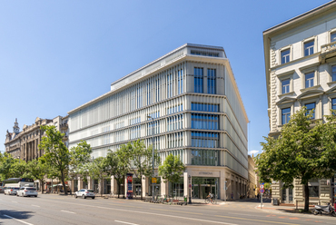 Atrinova irodaház, Budapest – tervező: Zsuffa és Kalmár Építész Műterem – fotó: Hlinka Zsolt