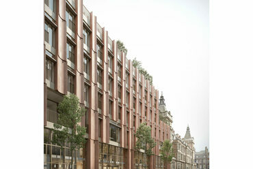London School of Economics Global Hub, London, Egyesült Királyság / tervező: Alison Brooks Architects / forrás: Alison Brooks Architects