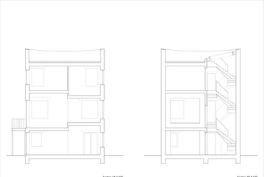 Metszetek - MONADNOCK Architekten: Atlas House.