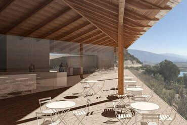 Lahdelma & Mahlamäki Architects: A Butrinti Nemzeti Park látogatóközpontja.