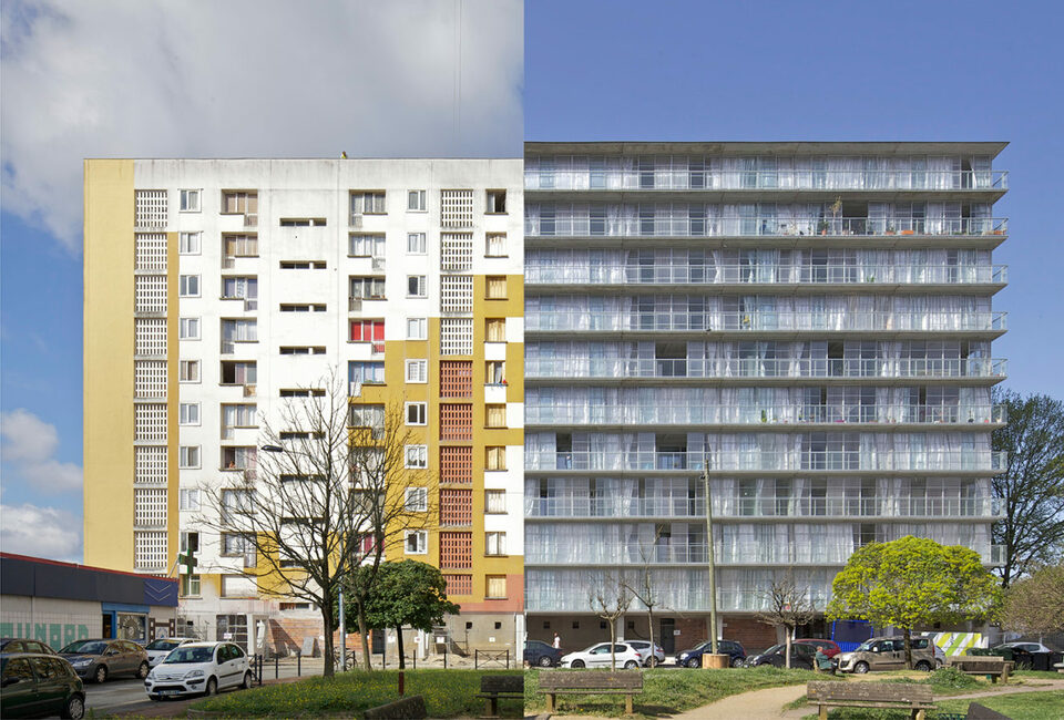 Társasházbővítés, Bordeaux, Franciaország. (2017) Tervező: Lacaton Vassal. Fotó: Lacaton Vassal