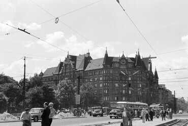 Nagyvárad tér, szemben az Üllői út 121., 1962. Forrás: Fortepan / Krantz Károly