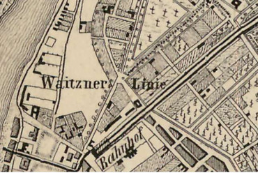 Térkép a területről (1852). Forrás: Arcaum