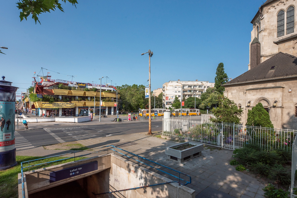 A Lehel tér ma. Fotó: Gulyás Attila