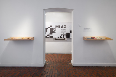Szántay Zsófia DLA Ház vagy írás? című kiállítása a Budapest Galériában – fotó: Juhász Tamás
