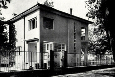 Balatonalmádi, Koós-villa, tervező: Linczmájer György / Forrás: Tér és Forma 8 (1935) 3.
