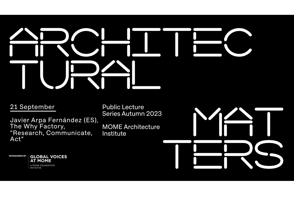 Architectural Matters // Javier Arpa Fernández