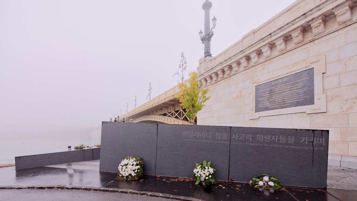 A Hableány-hajótragédia áldozatainak emlékműve – tervező: Földes Architects – fotó: Batár Zsolt
