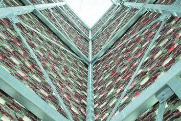A torony szerkezete – MONADNOCK: Nieuw Bergen Műemlék. Fotó: Stijn Bollaert
